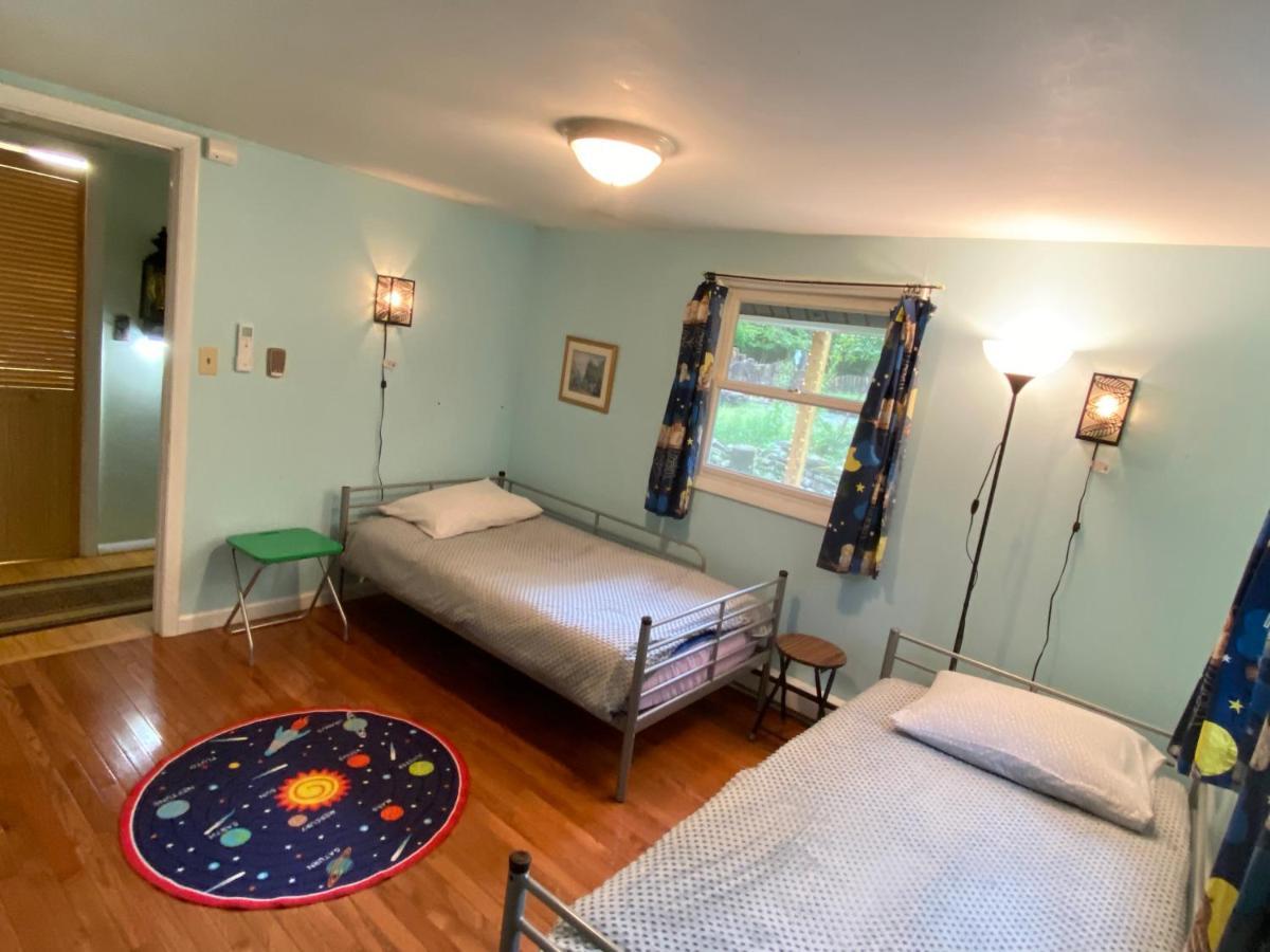 Secluded Chalet On Stream-Mins To Camelback Tannersville Exterior foto